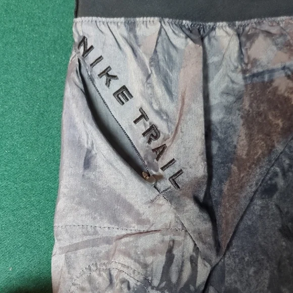 Nike Women's Silver and Black Reflective Trail Running Shorts - Picture 7 of 12